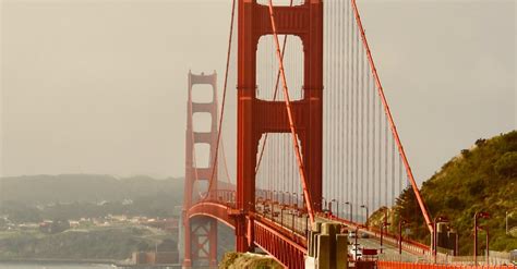 Golden state bridge  sideways